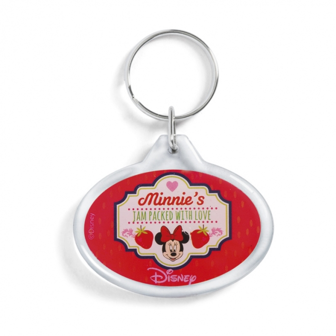 Mπομπονιέρα Βάπτισης Minnie Φράουλες Μπρελόκ